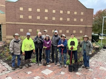 volunteer group outside OCS 