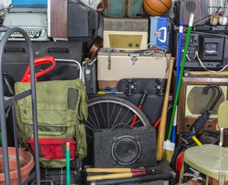 An image of several household items all bunched together