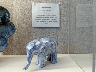 Pottery: Asian Elephant