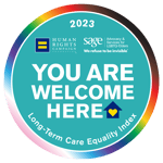 LEI Badge - Long term care equality index