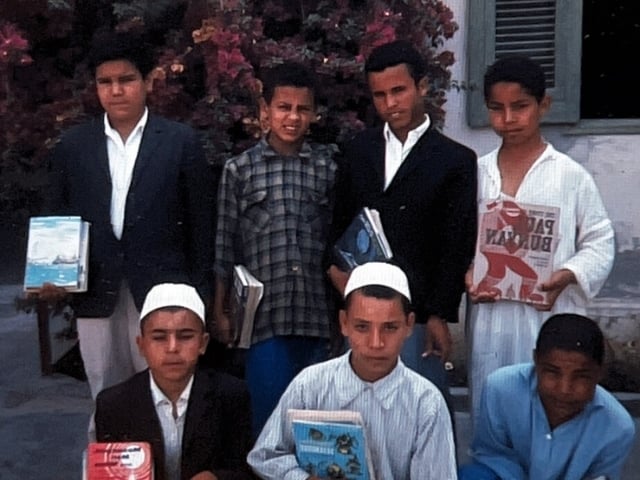 Group of boys in Libya 