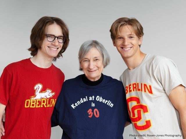 Emerson (left) Nanette (middle) and Asa Rosen-Jones (right)  