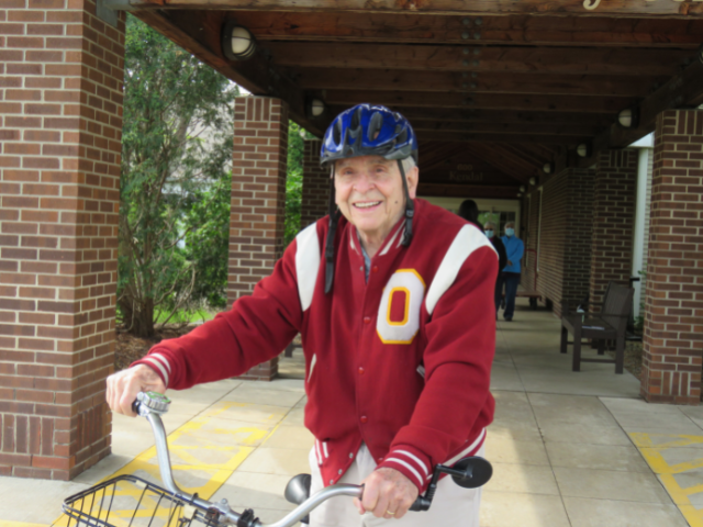 George and his bike