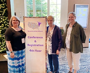  Group of ladies attending dementia conference