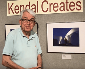 This year 40 residents have original artwork in the show, which is on display in Kendal’s three galleries through August 20.